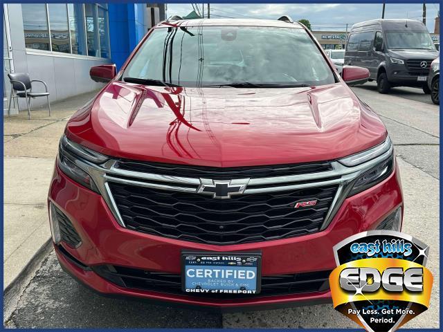 Certified 2022 Chevrolet Equinox RS with VIN 3GNAXWEV6NS105785 for sale in Freeport, NY