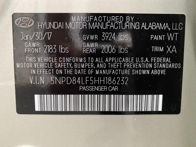 2017 Hyundai ELANTRA Vehicle Photo in Appleton, WI 54913