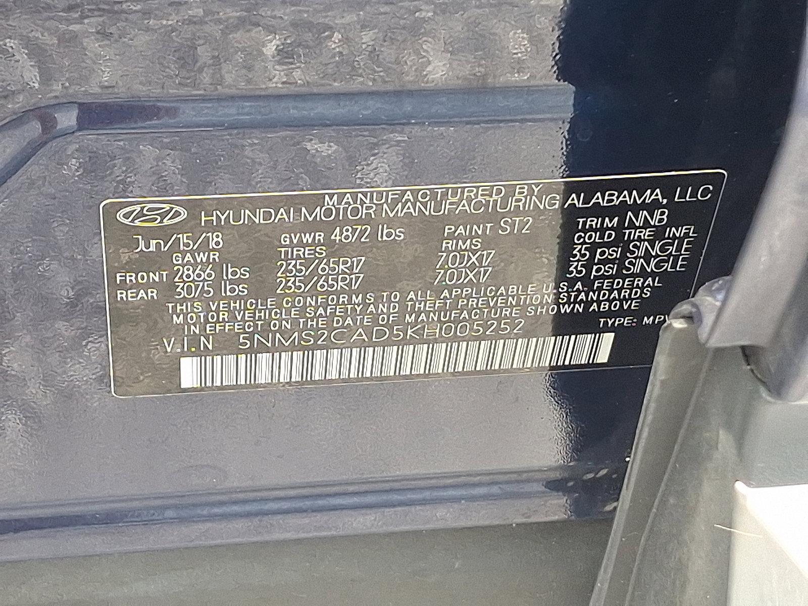 2019 Hyundai SANTA FE Vehicle Photo in Harrisburg, PA 17111