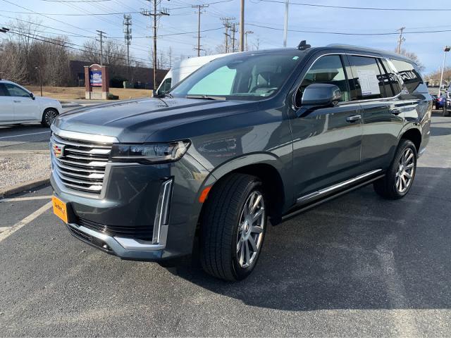 Used 2021 Cadillac Escalade Premium Luxury Platinum with VIN 1GYS4DKL4MR227067 for sale in Abingdon, MD