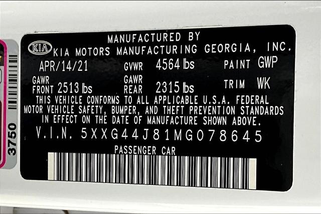 2021 Kia K5 Vehicle Photo in Grapevine, TX 76051