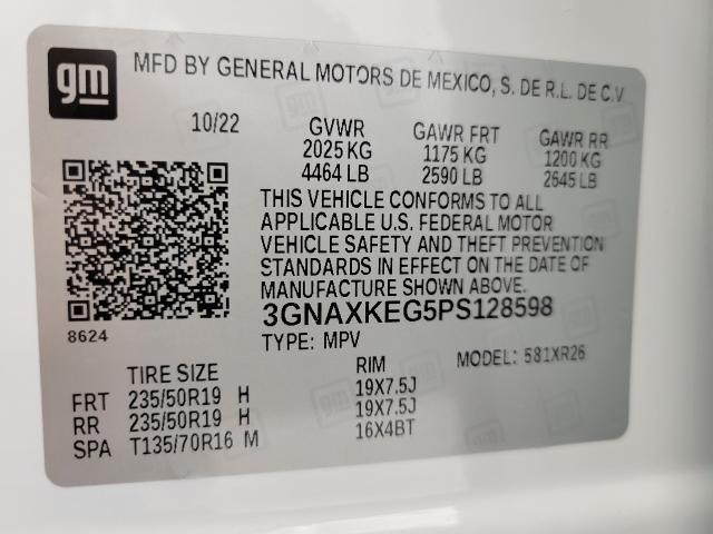2023 Chevrolet Equinox Vehicle Photo in NEENAH, WI 54956-2243