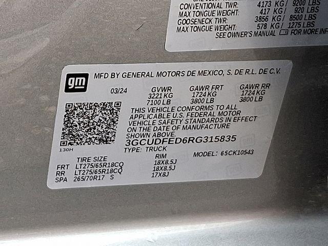 2024 Chevrolet Silverado 1500 Vehicle Photo in DANBURY, CT 06810-5034