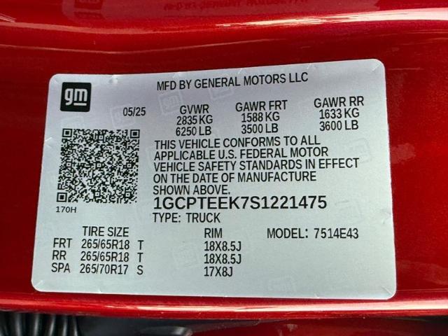 2025 Chevrolet Colorado Vehicle Photo in COLUMBIA, MO 65203-3903