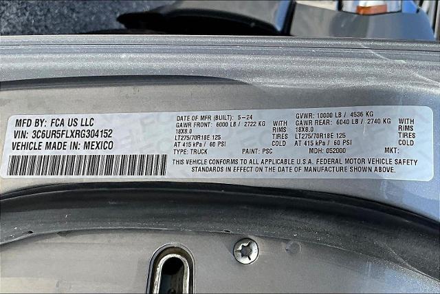 2024 Ram 2500 Vehicle Photo in San Antonio, TX 78230