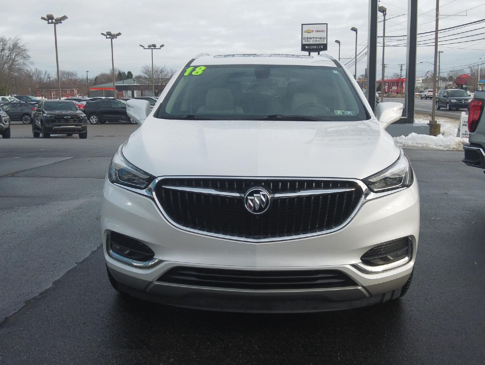 Used 2018 Buick Enclave Essence with VIN 5GAEVAKWXJJ129553 for sale in Girard, PA