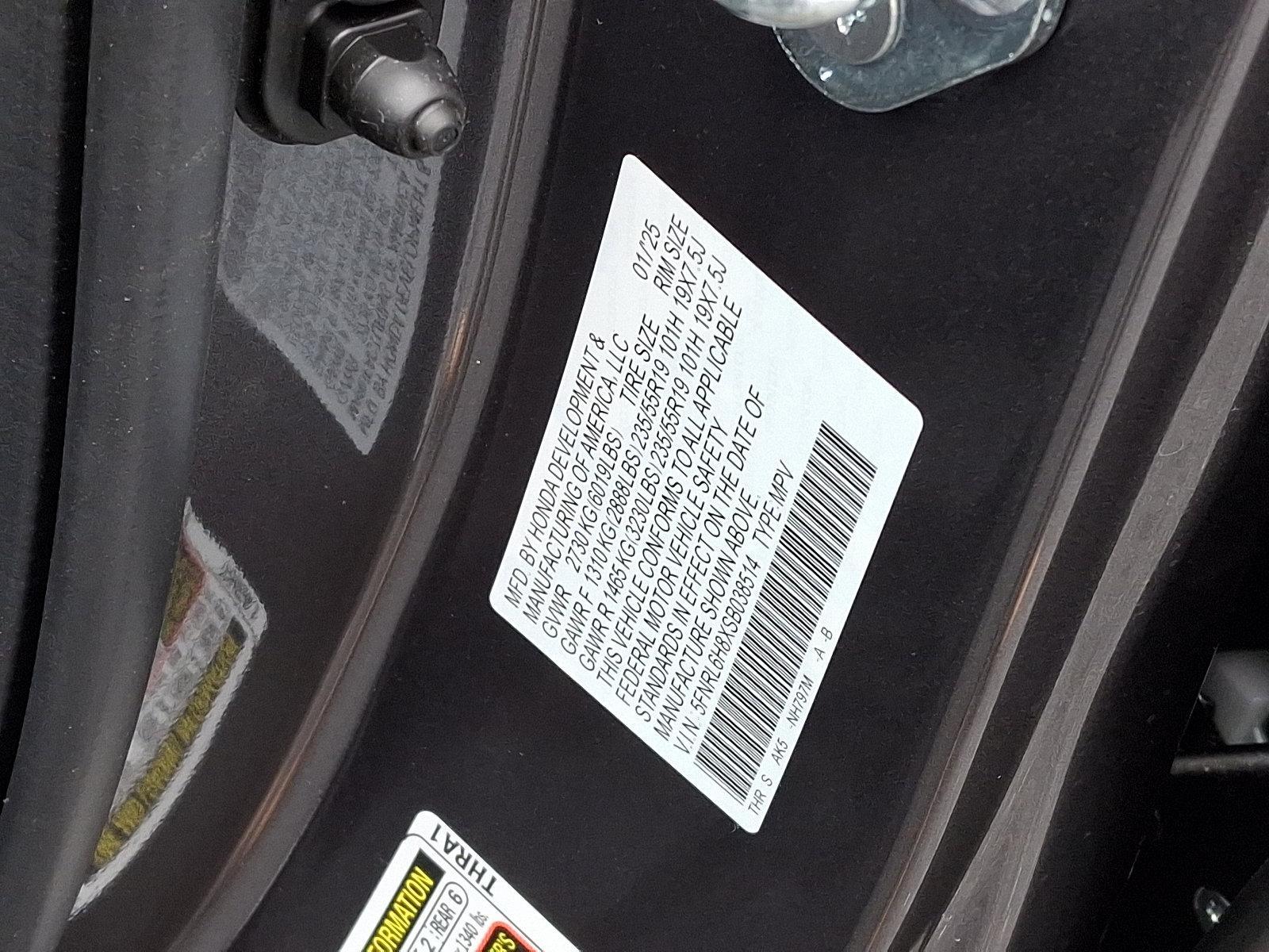 2025 Honda Odyssey Vehicle Photo in Harrisburg, PA 17111