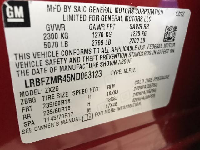 2022 Buick Envision Vehicle Photo in GREEN BAY, WI 54303-3330