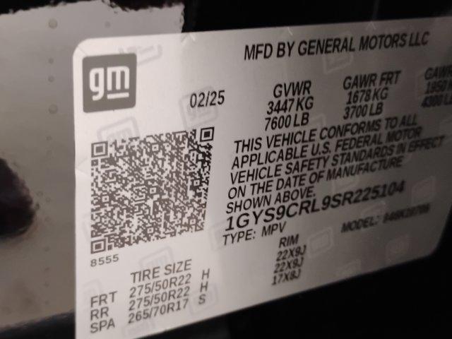 2025 Cadillac Escalade Vehicle Photo in PINEVILLE, NC 28134-8495