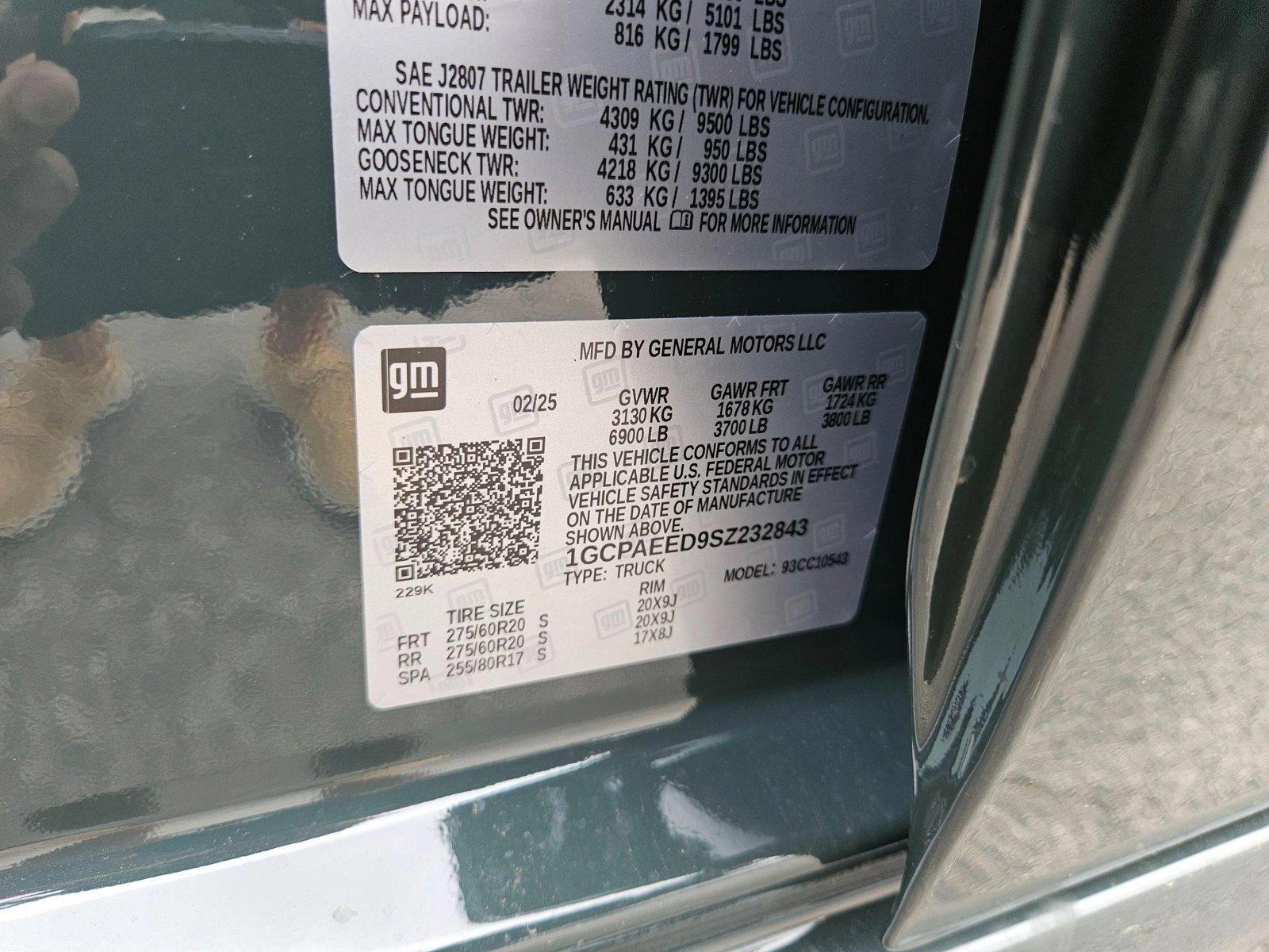 2025 Chevrolet Silverado 1500 Vehicle Photo in AUSTIN, TX 78759-4154