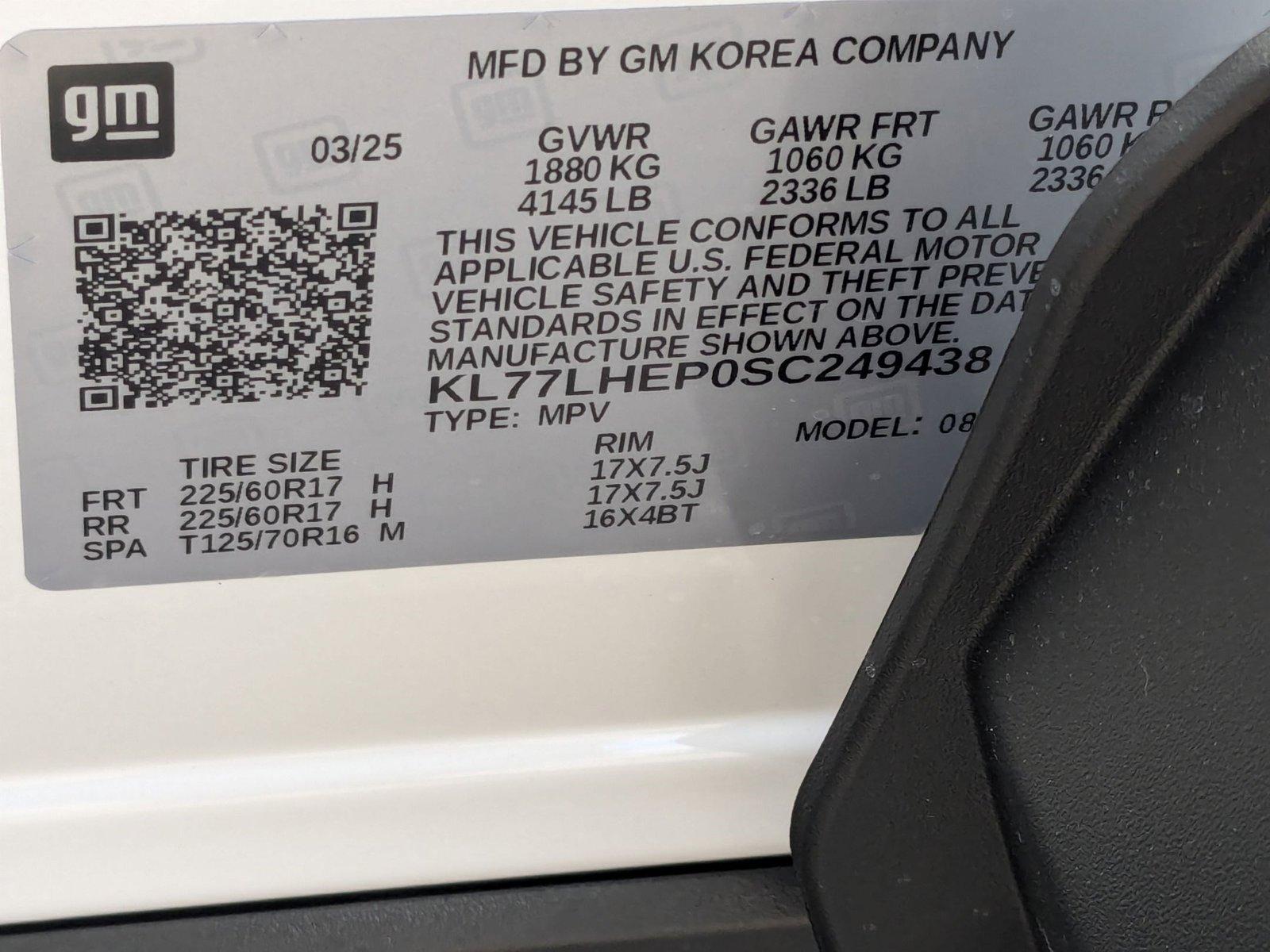 2025 Chevrolet Trax Vehicle Photo in MIAMI, FL 33134-2699