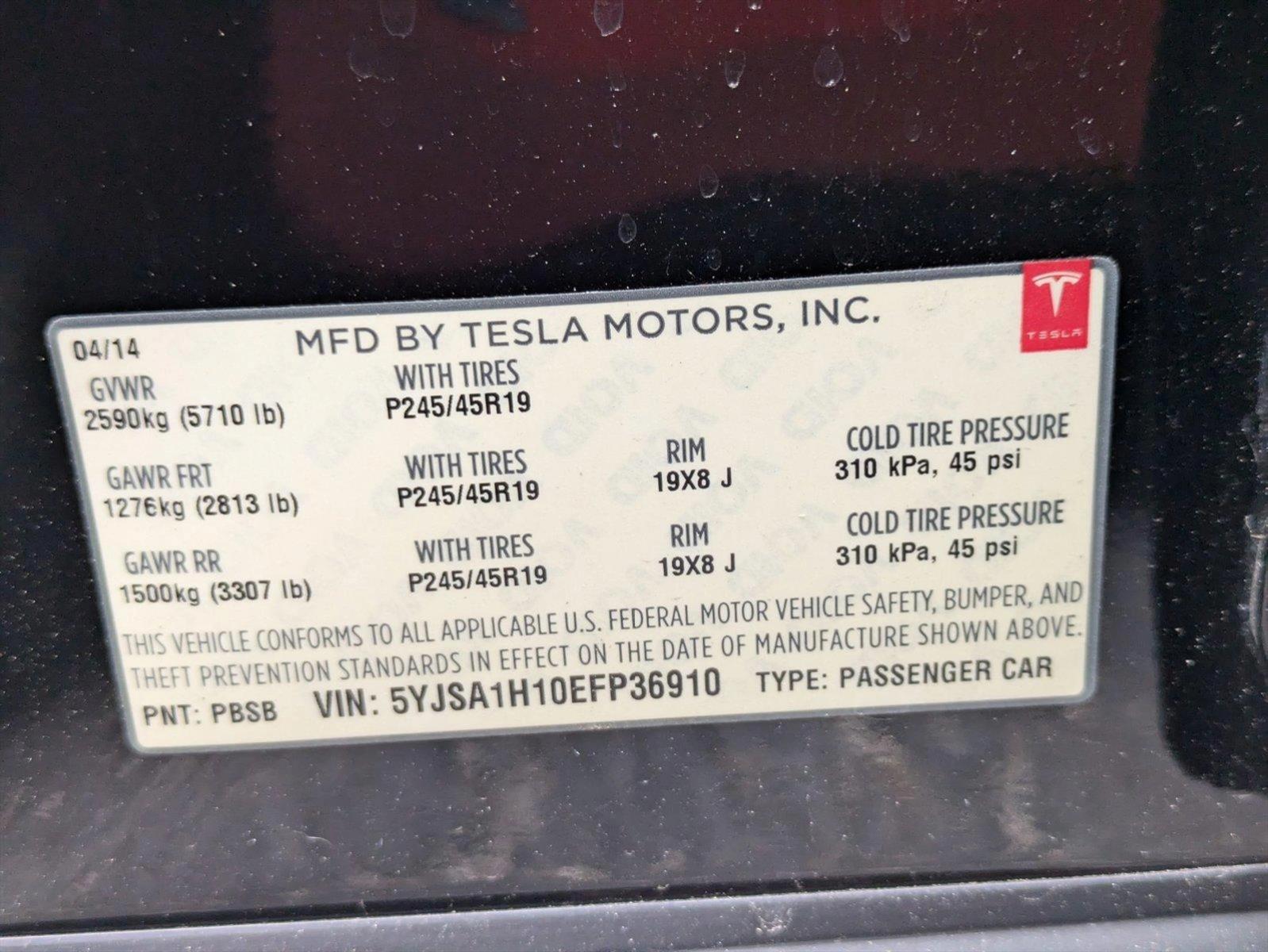 2014 Tesla Model S Vehicle Photo in Tampa, FL 33614