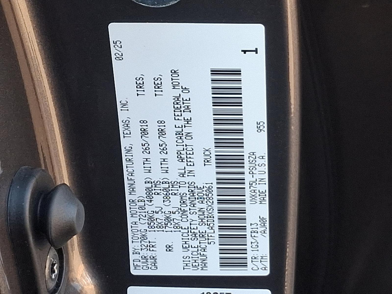 2025 Toyota Tundra 4WD Vehicle Photo in Trevose, PA 19053