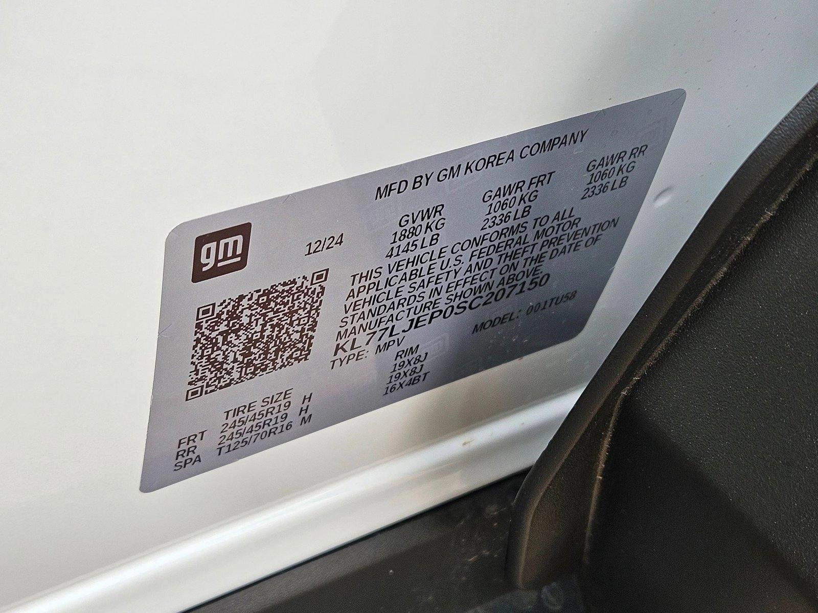 2025 Chevrolet Trax Vehicle Photo in AMARILLO, TX 79106-1809