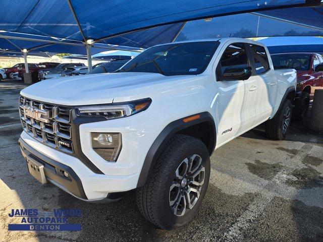 Certified 2023 GMC Canyon AT4 with VIN 1GTP6DEK0P1156803 for sale in Denton, TX
