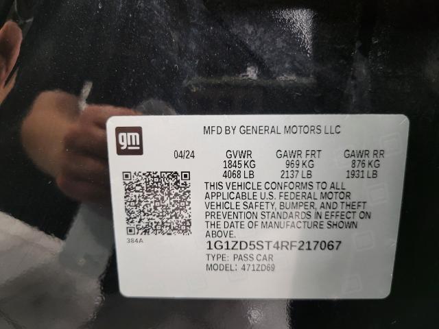 2024 Chevrolet Malibu Vehicle Photo in OSHKOSH, WI 54904-7811
