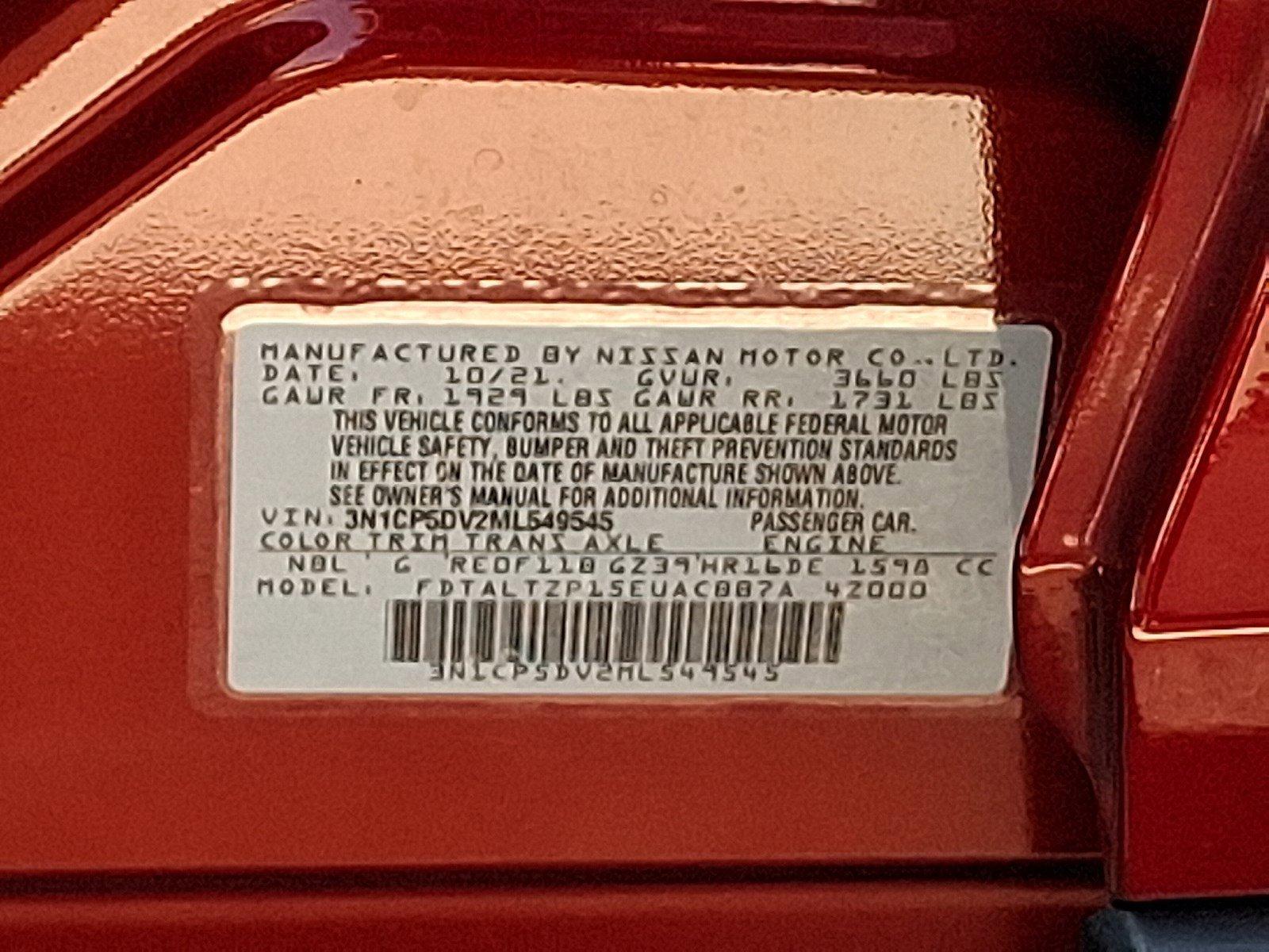 2021 Nissan Kicks Vehicle Photo in Harrisburg, PA 17111