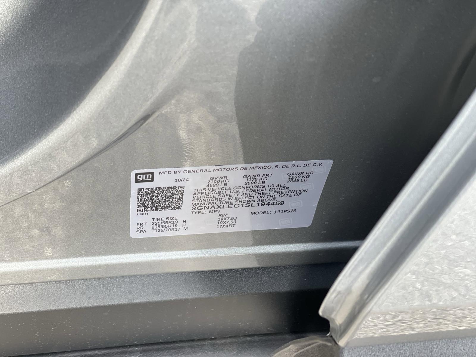 2025 Chevrolet Equinox Vehicle Photo in BENTONVILLE, AR 72712-4322