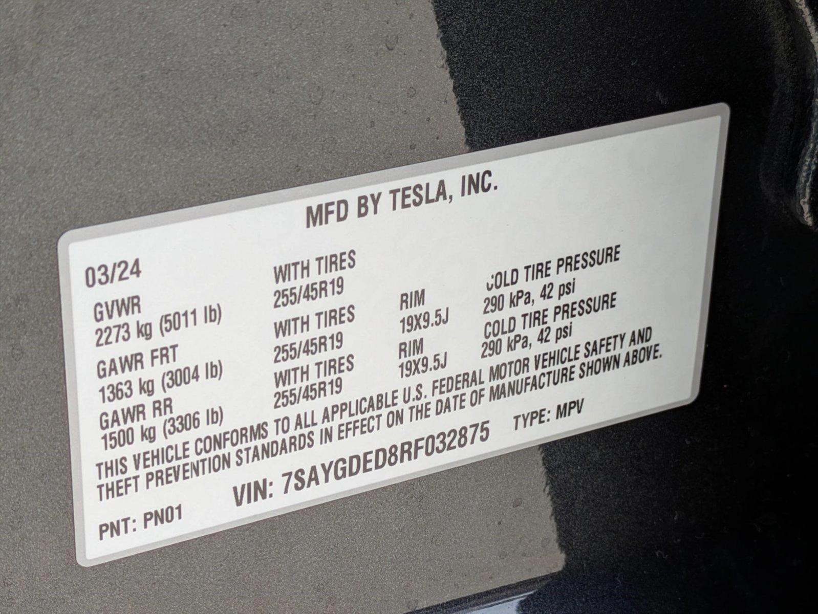 2024 Tesla Model Y Vehicle Photo in Tustin, CA 92782