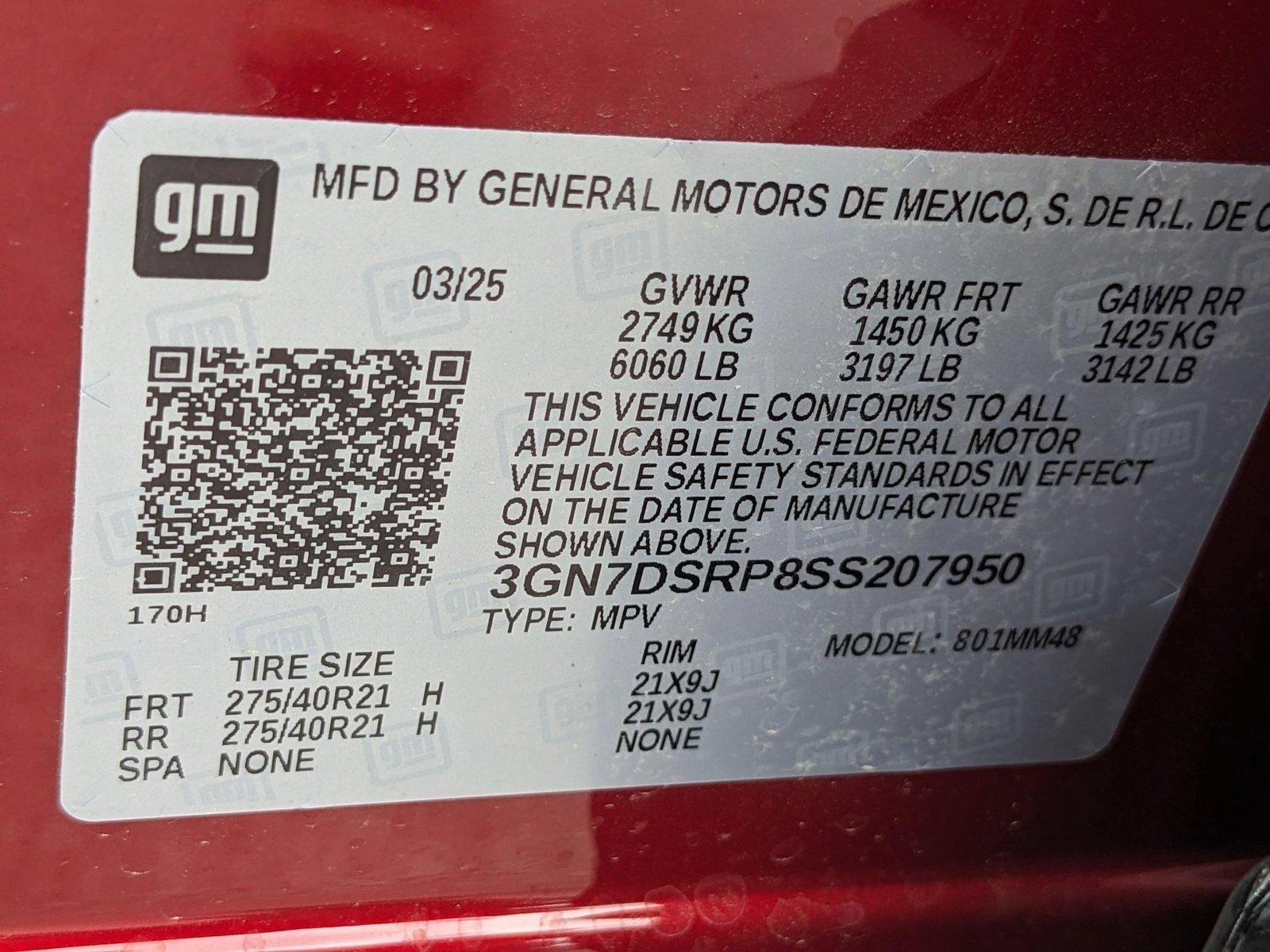2025 Chevrolet Equinox EV Vehicle Photo in MIAMI, FL 33172-3015