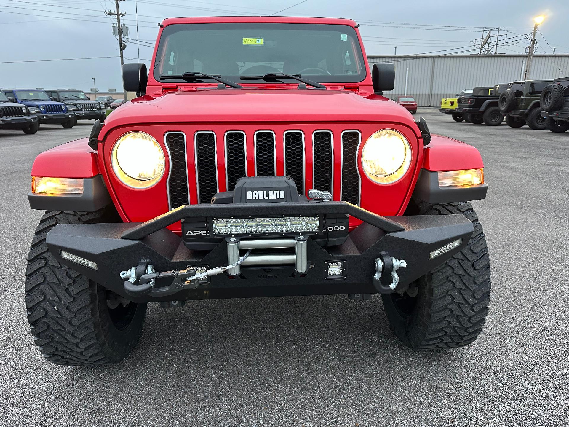 Used 2018 Jeep All-New Wrangler Unlimited Sahara with VIN 1C4HJXEN8JW254079 for sale in Salem, IL