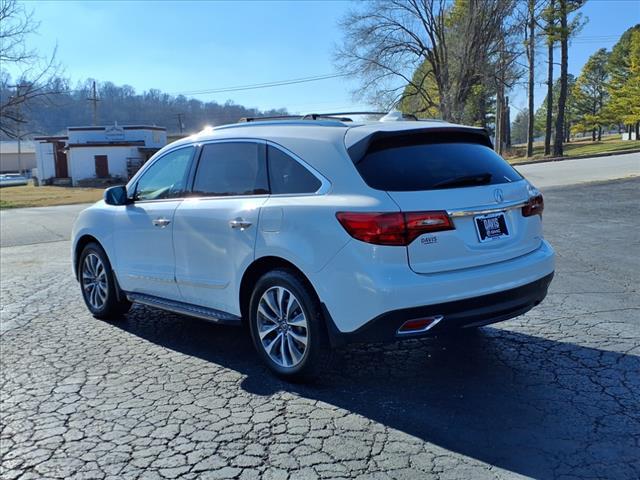 Used 2016 Acura MDX Technology Package with VIN 5FRYD4H41GB058148 for sale in Harrison, AR