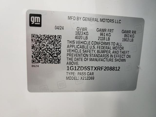 2024 Chevrolet Malibu Vehicle Photo in MIDDLETON, WI 53562-1492