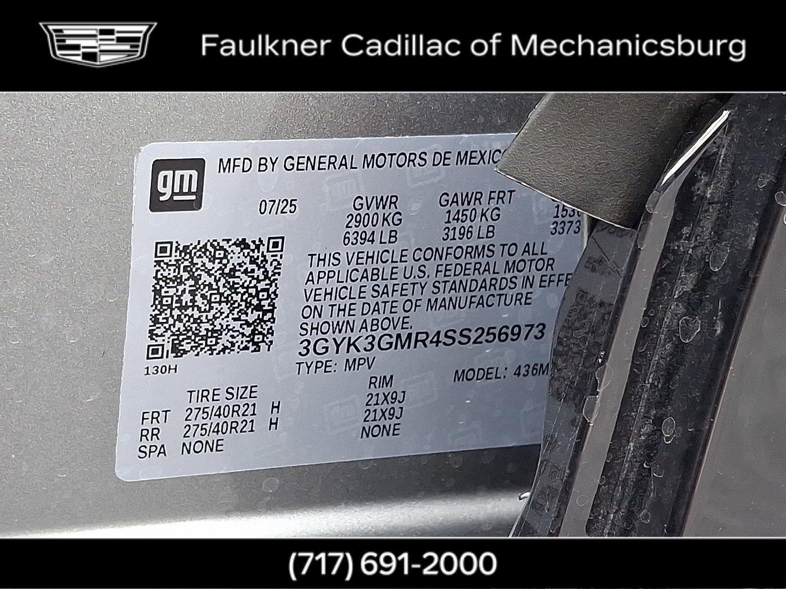 2025 Cadillac OPTIQ Vehicle Photo in MECHANICSBURG, PA 17050-1707
