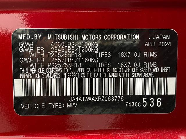 2024 Mitsubishi Eclipse Cross Vehicle Photo in Appleton, WI 54913