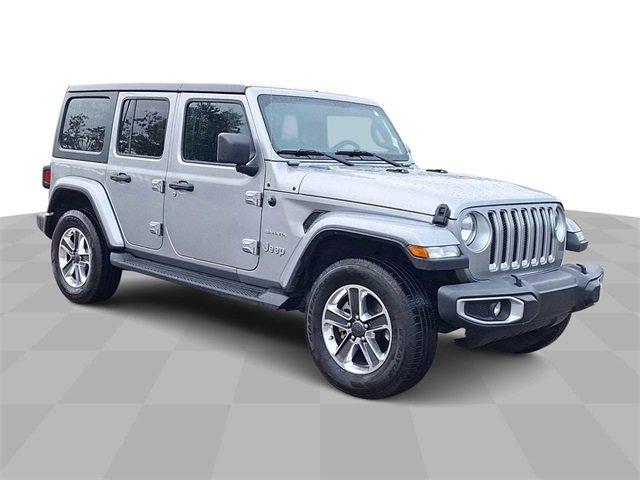 Used 2021 Jeep Wrangler Unlimited Sahara with VIN 1C4HJXEN2MW592050 for sale in Jackson, MS