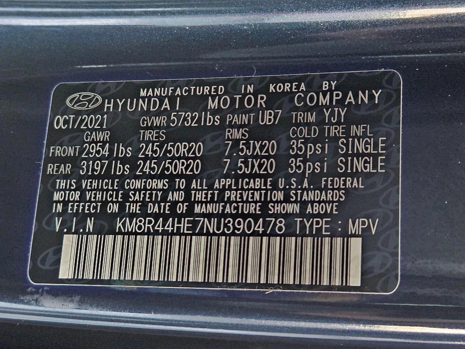 2022 Hyundai PALISADE Vehicle Photo in Henderson, NV 89014