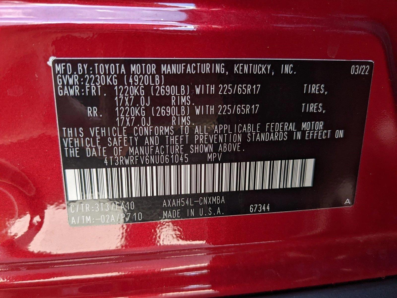 2022 Toyota RAV4 Vehicle Photo in Davie, FL 33331