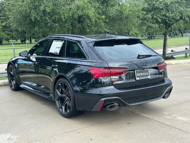 2025 Audi RS 6 Avant Vehicle Photo in HOUSTON, TX 77090