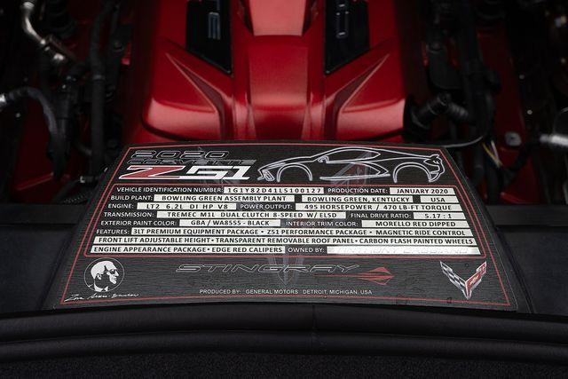 2020 Chevrolet Corvette Stingray Vehicle Photo in DANBURY, CT 06810-5034