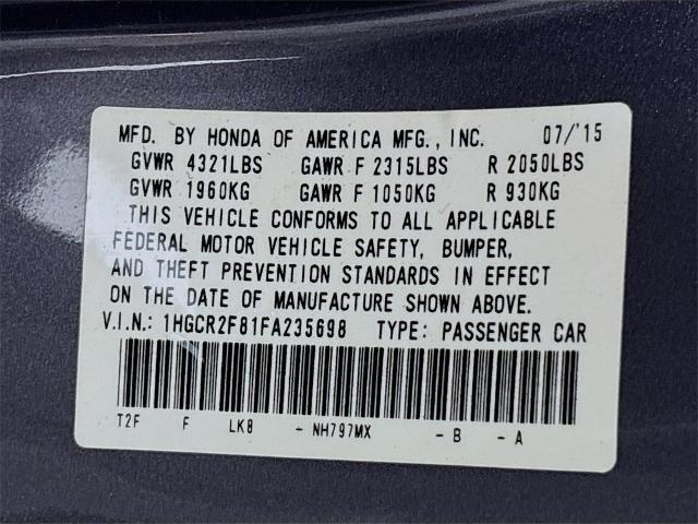 2015 Honda Accord Sedan Vehicle Photo in PUYALLUP, WA 98371-4149