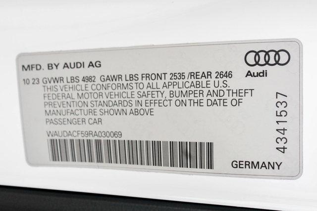 2024 Audi A5 Sportback Vehicle Photo in HOUSTON, TX 77090