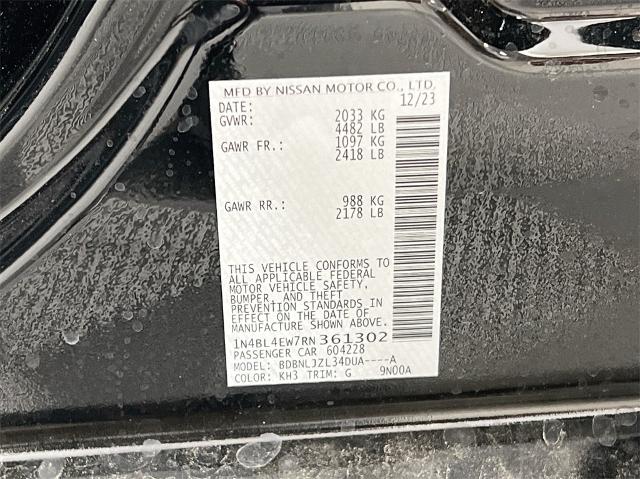 2024 Nissan Altima Vehicle Photo in Tulsa, OK 74129