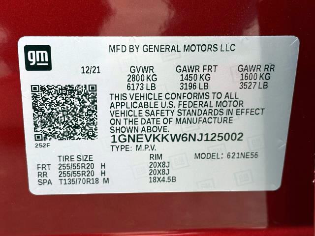 2022 Chevrolet Traverse Vehicle Photo in Roslyn, NY 11576