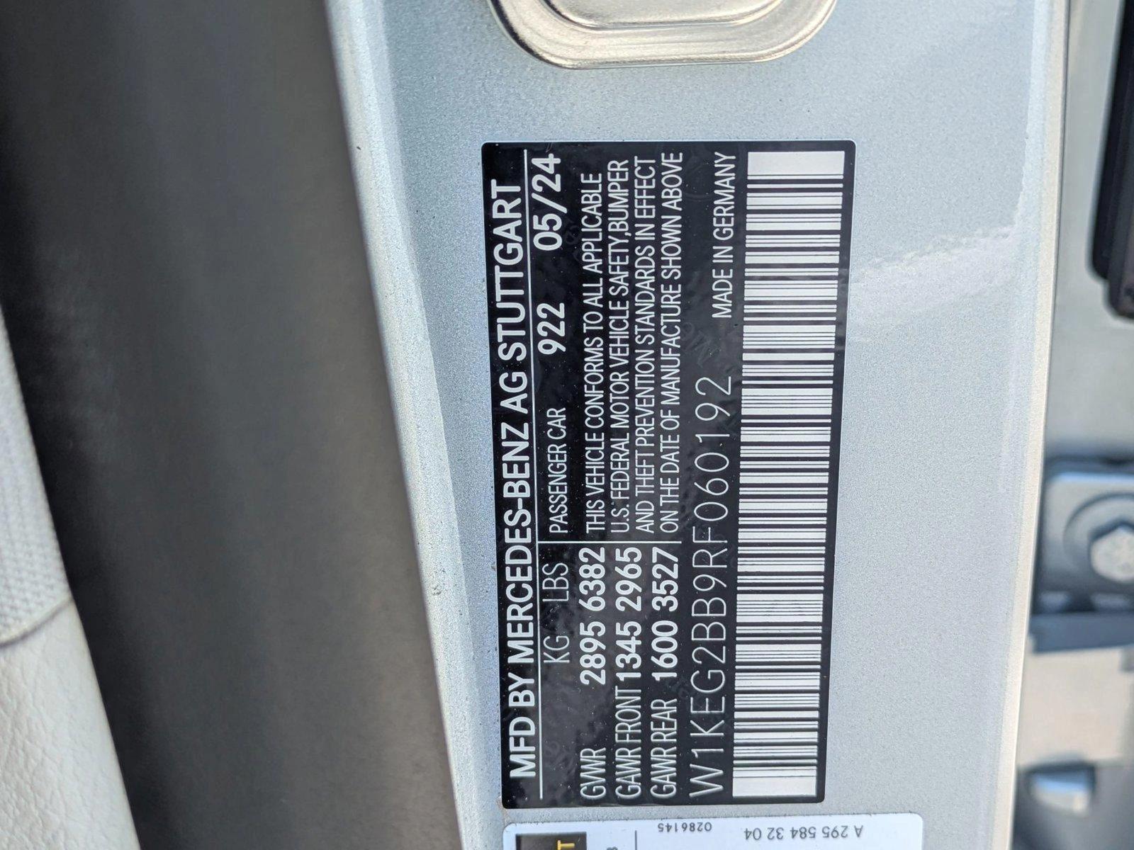 2024 Mercedes-Benz EQE Vehicle Photo in Sarasota, FL 34231