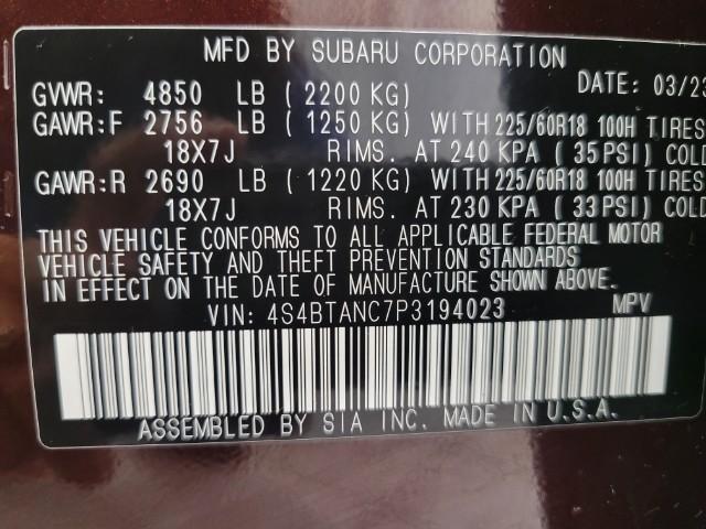 2023 Subaru Outback Vehicle Photo in Oshkosh, WI 54904