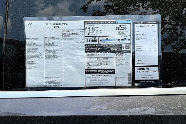 2025 INFINITI QX80 Vehicle Photo in San Antonio, TX 78230