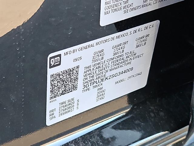 2025 GMC Sierra 1500 Vehicle Photo in TREVOSE, PA 19053-4984
