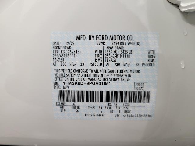 2023 Ford Explorer Vehicle Photo in Neenah, WI 54956