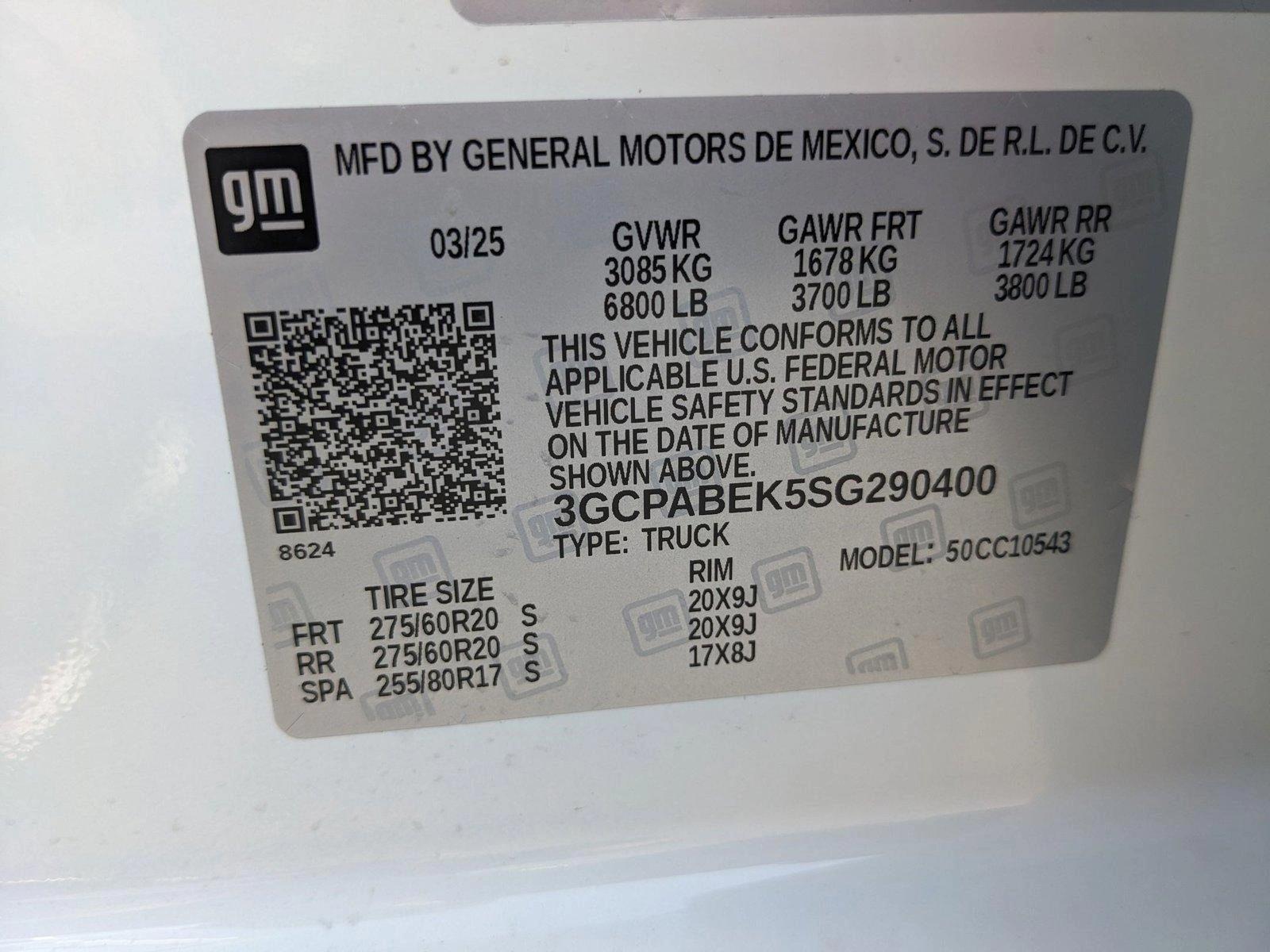 2025 Chevrolet Silverado 1500 Vehicle Photo in HOUSTON, TX 77034-5009