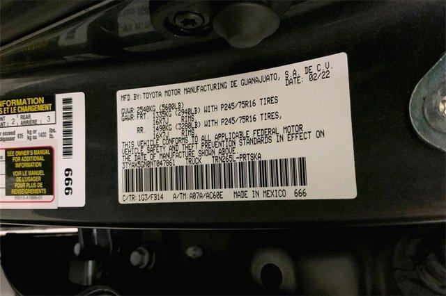 2022 Toyota Tacoma 2WD Vehicle Photo in INDEPENDENCE, MO 64055-1314