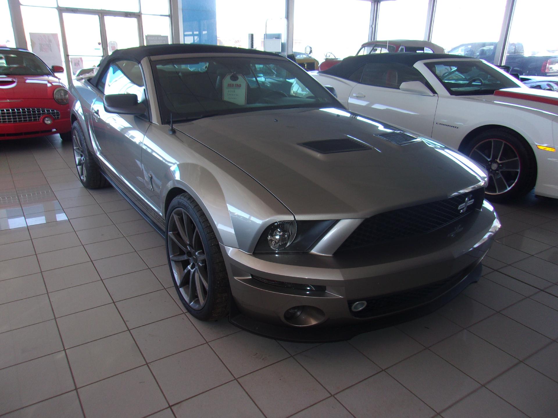 Used 2008 Ford Mustang Shelby GT500 with VIN 1ZVHT89S285185564 for sale in Ebensburg, PA