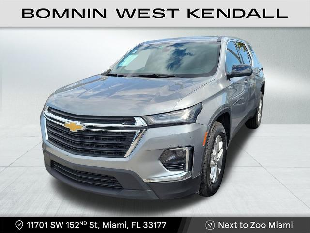 Used 2023 Chevrolet Traverse LS with VIN 1GNERFKW1PJ272598 for sale in Miami, FL