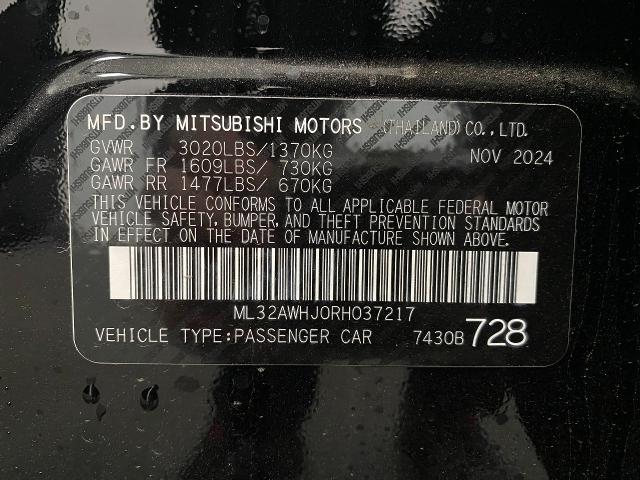 2024 Mitsubishi Mirage Vehicle Photo in Appleton, WI 54913