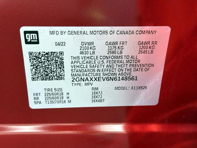 2022 Chevrolet Equinox Vehicle Photo in Roslyn, NY 11576