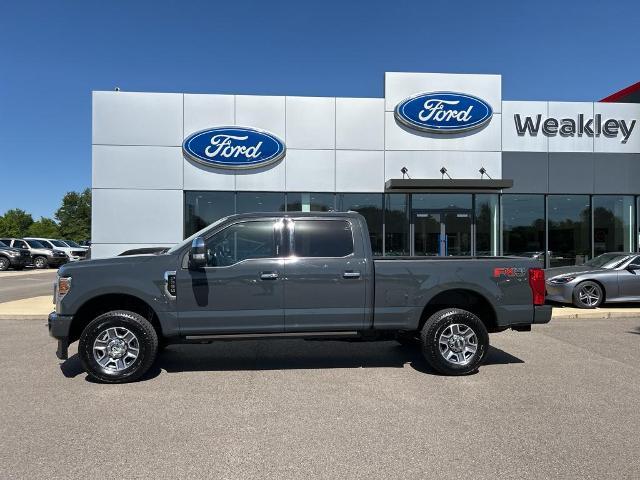 Used 2021 Ford F-250 Super Duty Platinum with VIN 1FT7W2B64MEE03773 for sale in Martin, TN